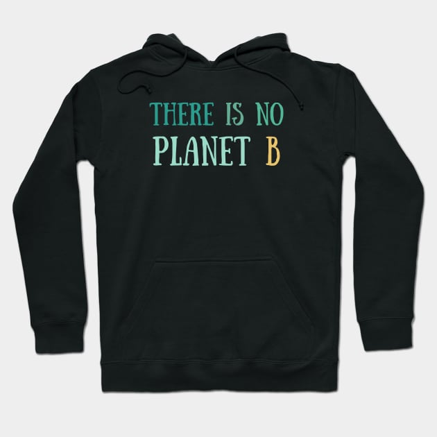 There is no planet B green Hoodie by High Altitude